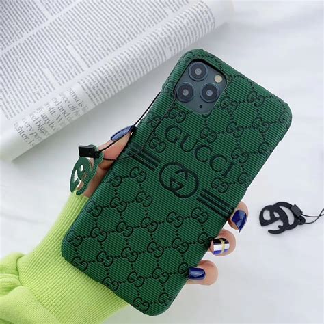 leather gucci x iphone case|authentic Gucci phone case.